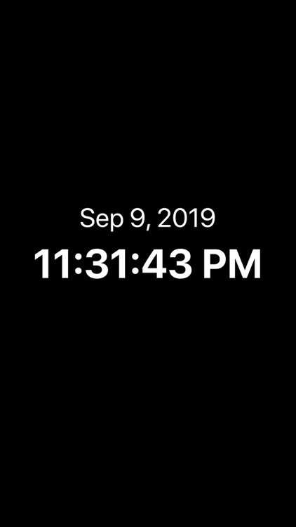 Stand Clock Display