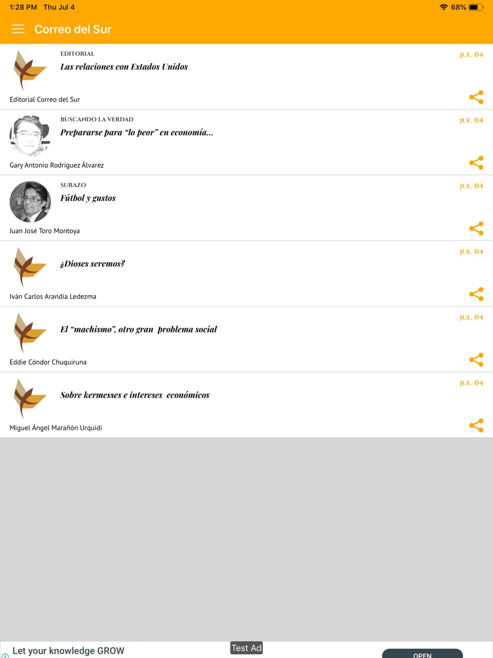 iPad screenshot