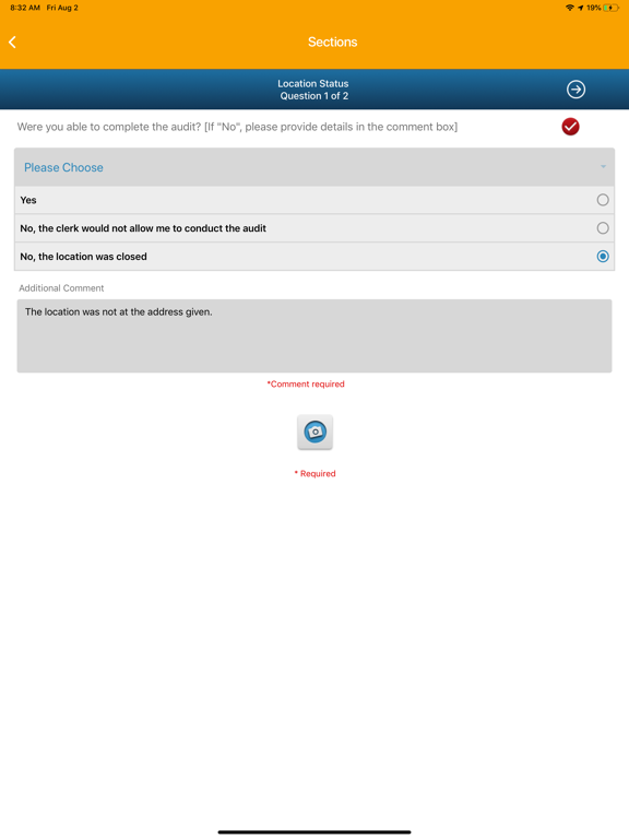 Project Fielder iPad screenshot