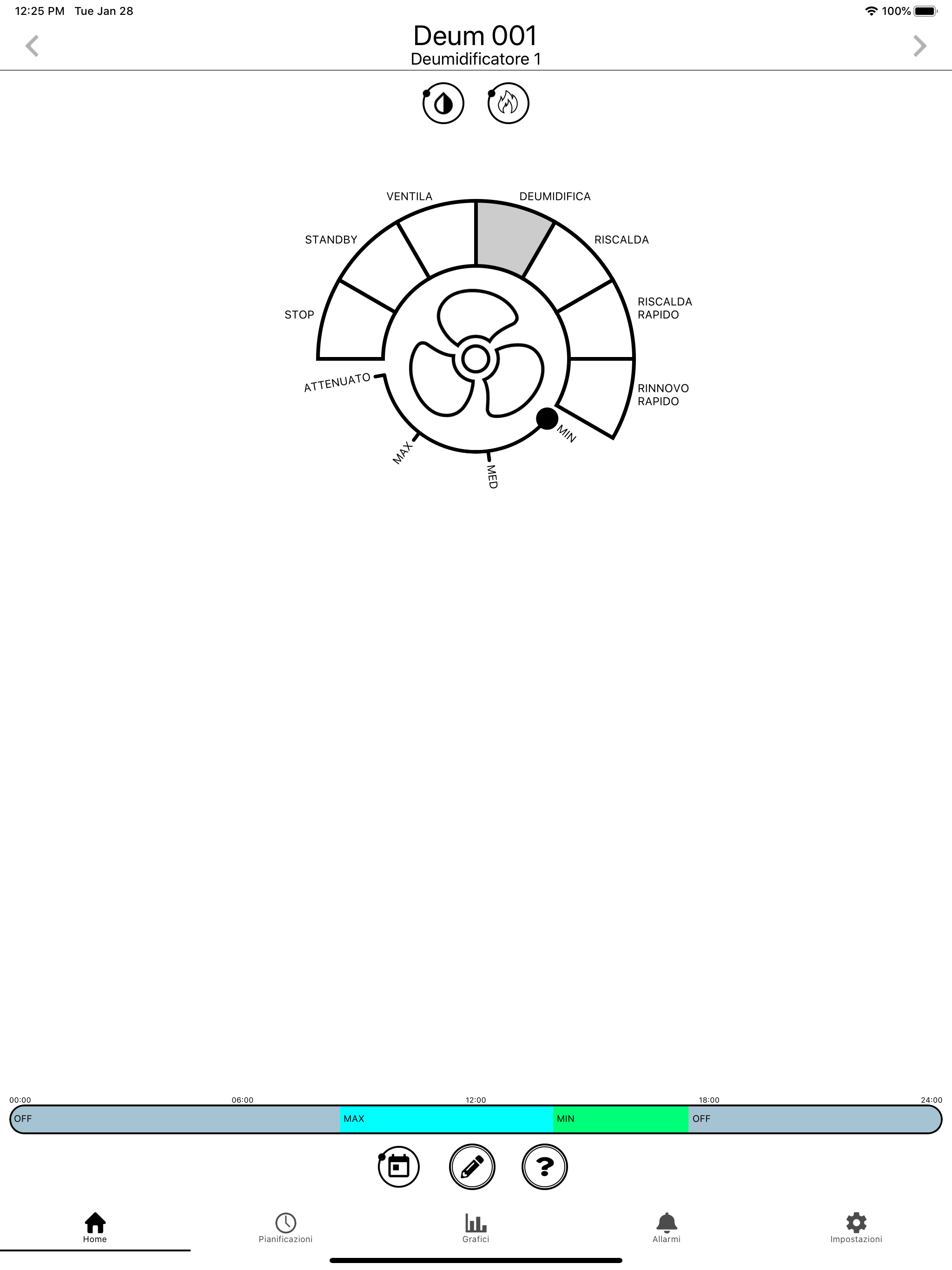 RadiaxWeb Regolazione screenshot 5
