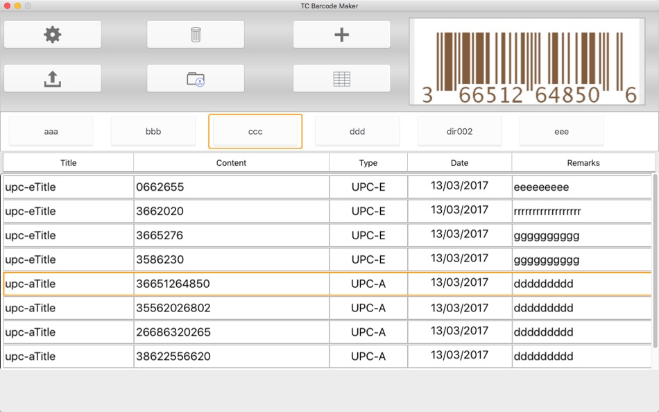 #2. TC Barcode Maker (macOS) 由: TowmsChang