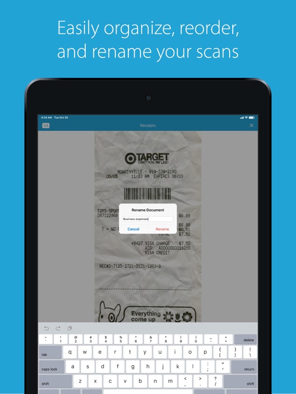 Doxie iPad screenshot 7 - Utilities app