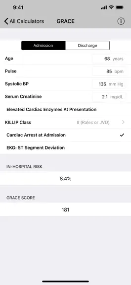 Game screenshot MediMath Medical Calculator hack