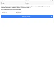 Remote command prompt ipad bilder 2
