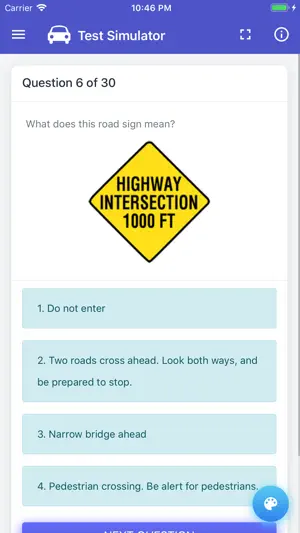 Hawaii DMV Permit Test screenshot 2