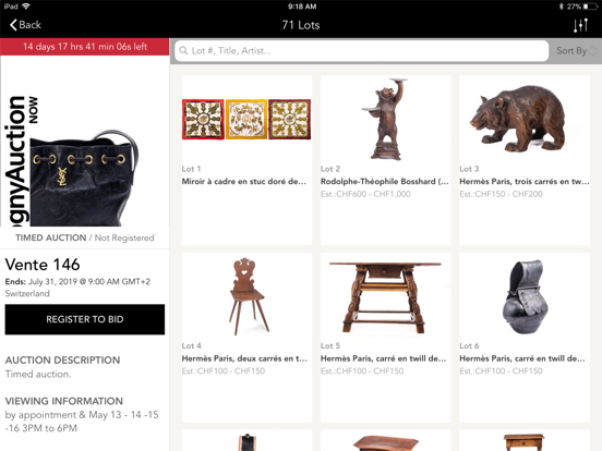 Screenshot #5 pour DognyAuction