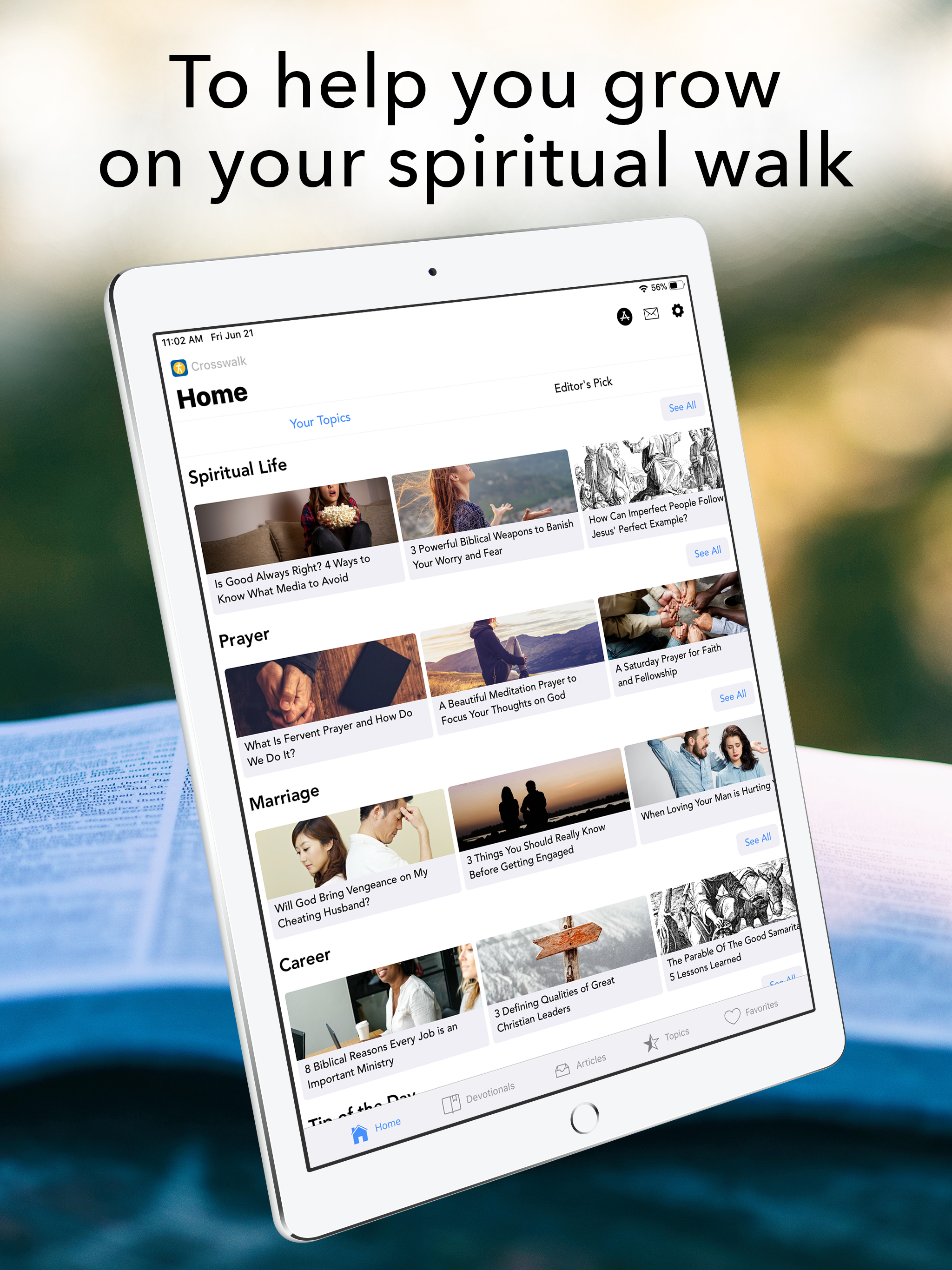 Crosswalk.com - Grow in Faith