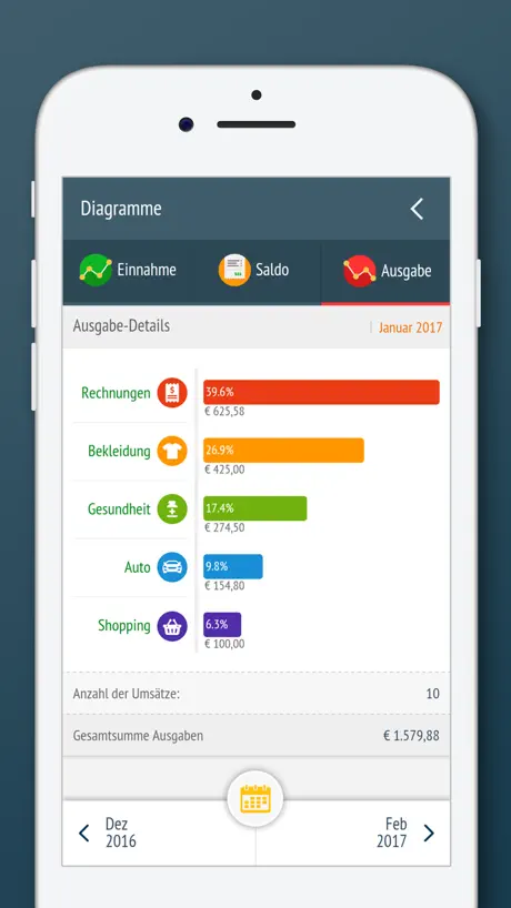 Ausgaben Manager - Tracker
