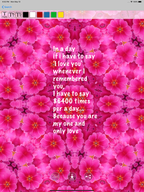 Pink Wallpapers + Backgrounds iPad screenshot 5 - Lifestyle app