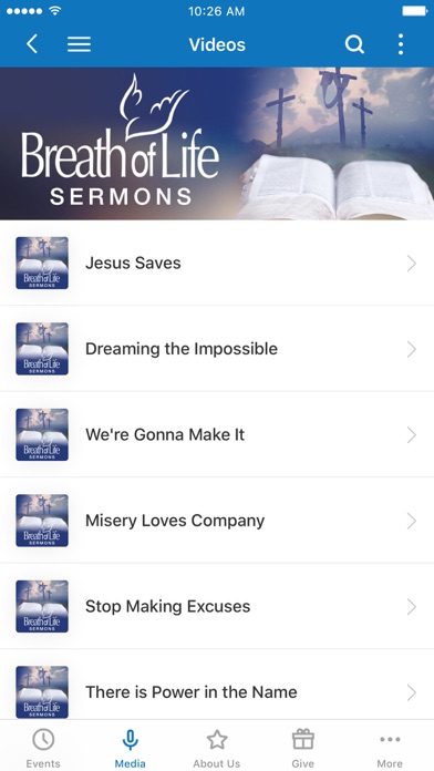 Breath of Life TV Ministry Screenshot