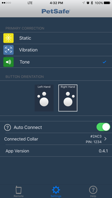 PetSafe SMART DOG Trainer Screenshot
