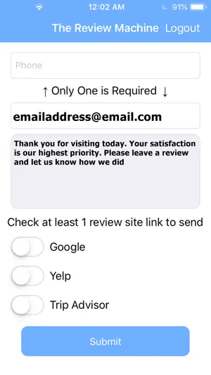 The Review Machine screenshot 4