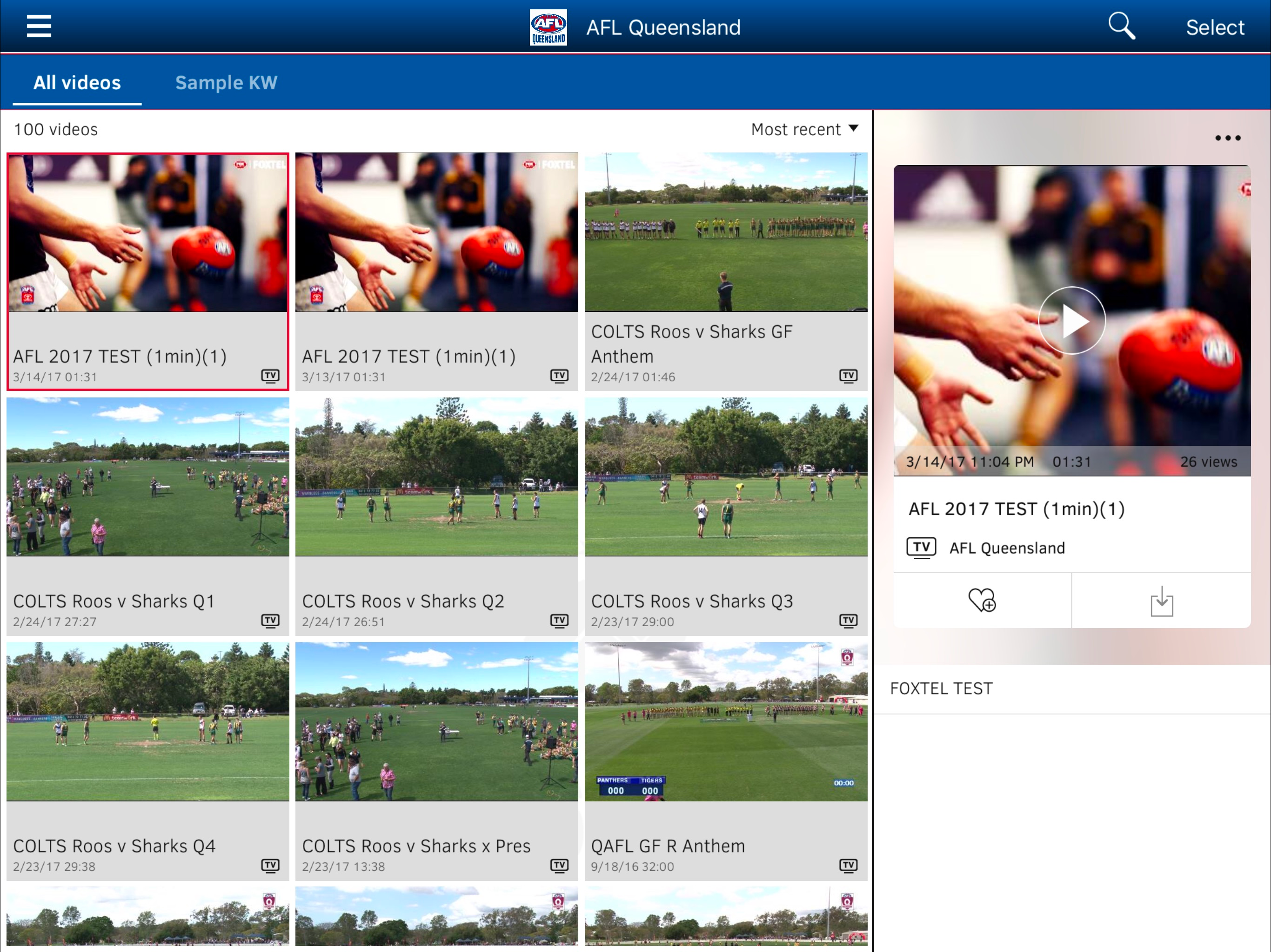 Dartfish Express AUS Footy