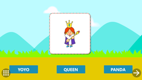Kids Rhyming & Sight Word Game screenshot