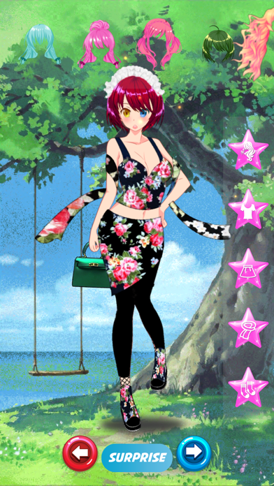 Anime Dress Up Japanese Style Screenshot