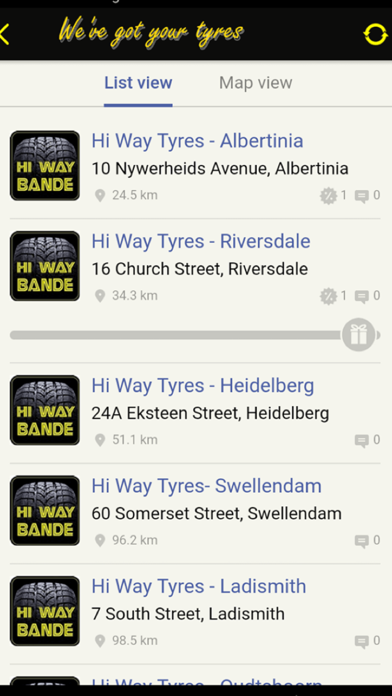 Hi Way Tyres - Hi Way Bande screenshot 3