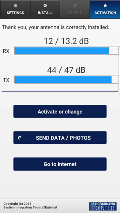 Screenshot #1 pour 36 Broadband Pointer