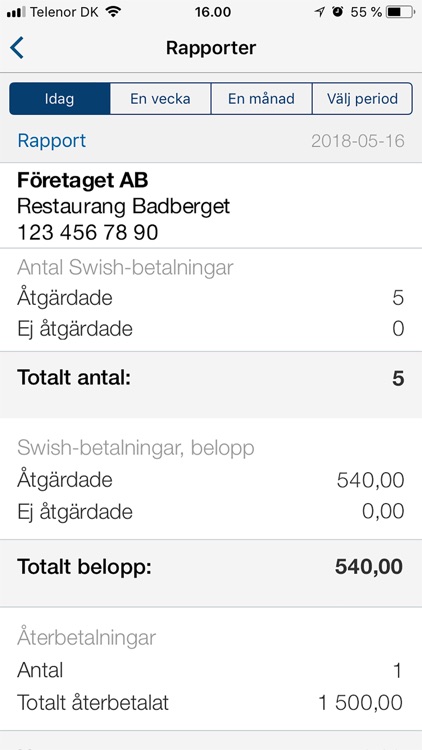 Nordea Swish Företag screenshot-4