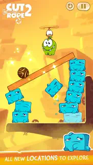 cut the rope 2: om nom's quest iphone screenshot 3