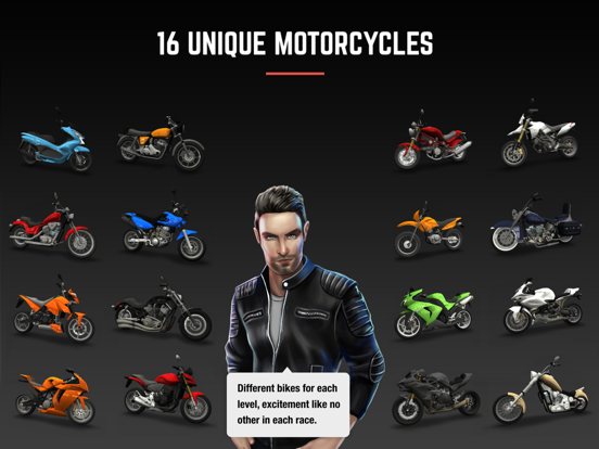 Racing Fever: Moto iPad app afbeelding 4