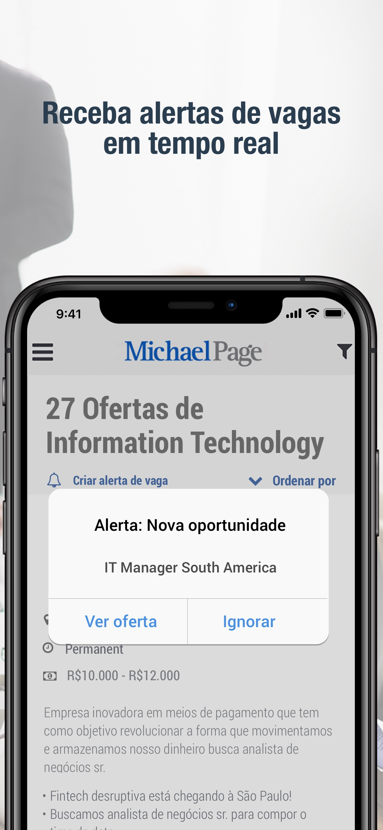 Michael Page Brasil screenshot 5