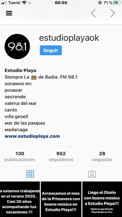 98.1 ESTUDIO PLAYA