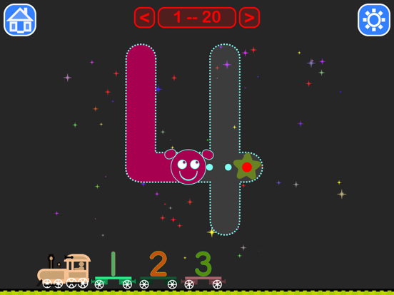 Counting Train iPad screenshot 2 - Education app