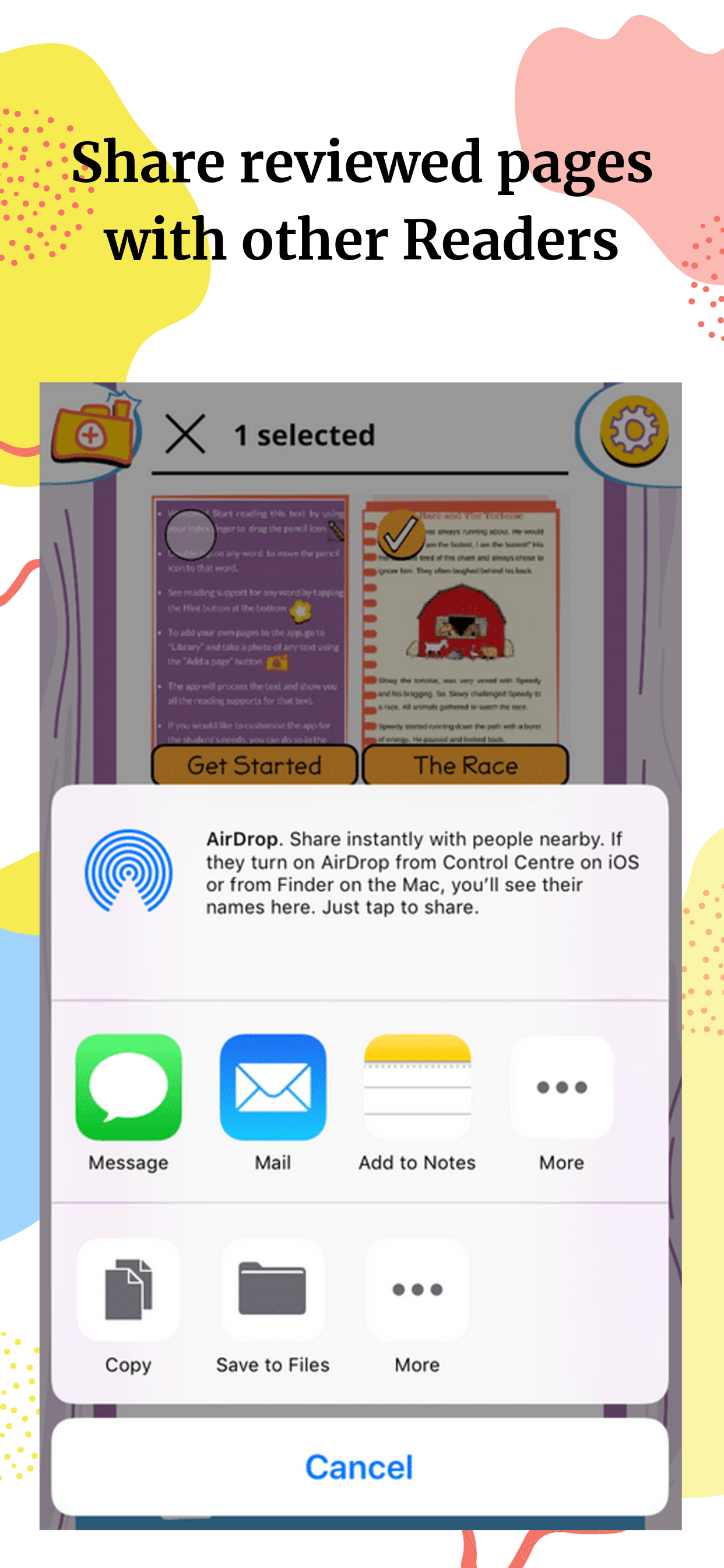 Dyslexia Reader by MDA screenshot 9