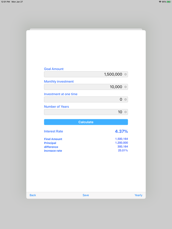 Screenshot #6 pour Compound  calculation