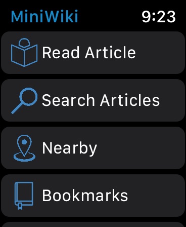 Apple Watch screenshot