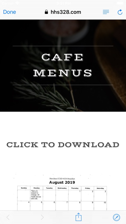 Hamilton School District 328