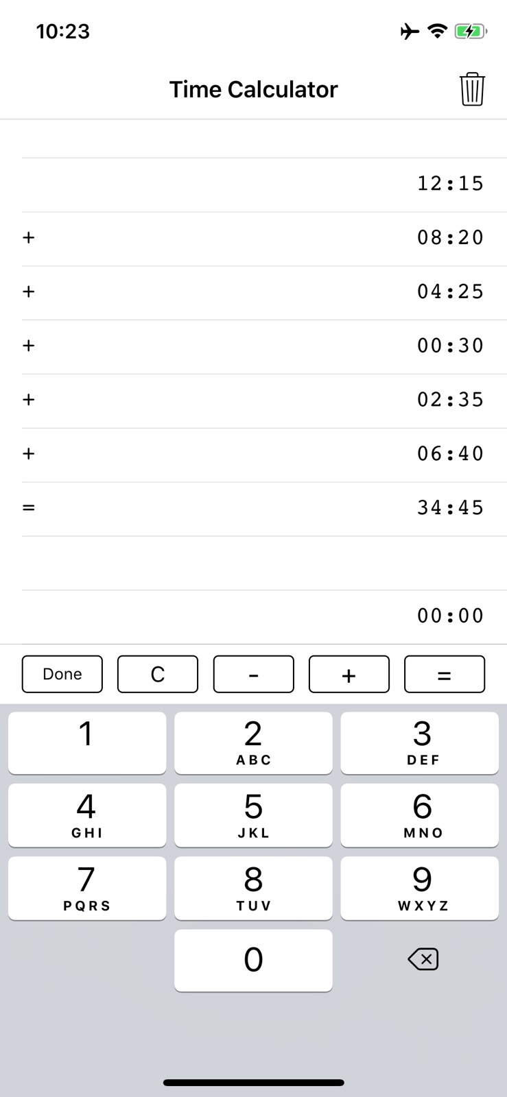 Date and Time Calculator iphone screenshot 3
