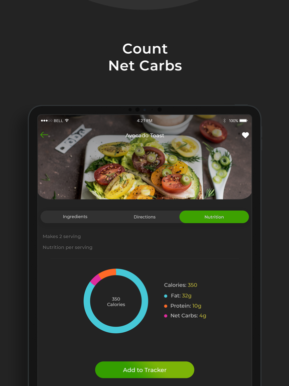 Screenshot #5 pour Keto Diet App- Recipes Planner