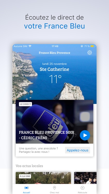 France Bleu - radio, actus screenshot-0