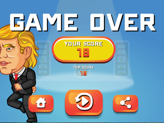 Trump Jump -Mr. President Game iPad screenshot