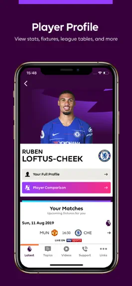 Game screenshot Premier League Player App hack