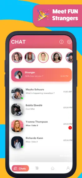 Game screenshot Blindmatch anonymous chat apk