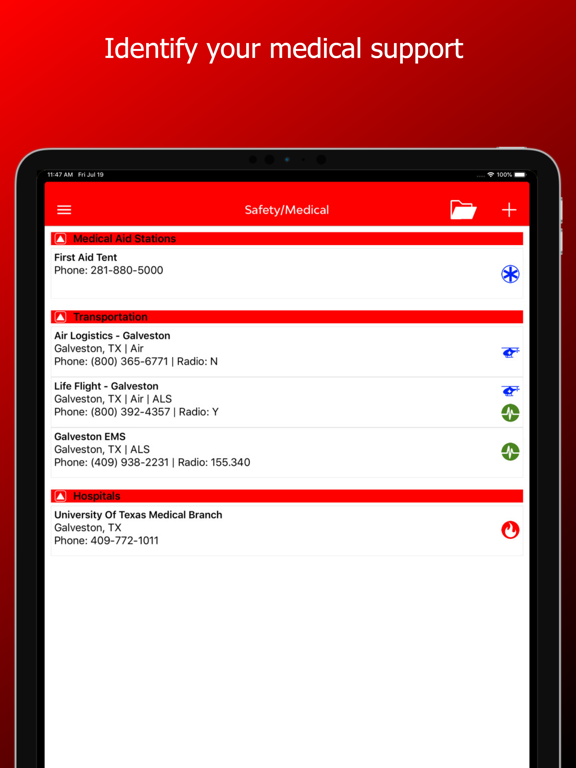 Initial Response iPad screenshot 5 - Business app