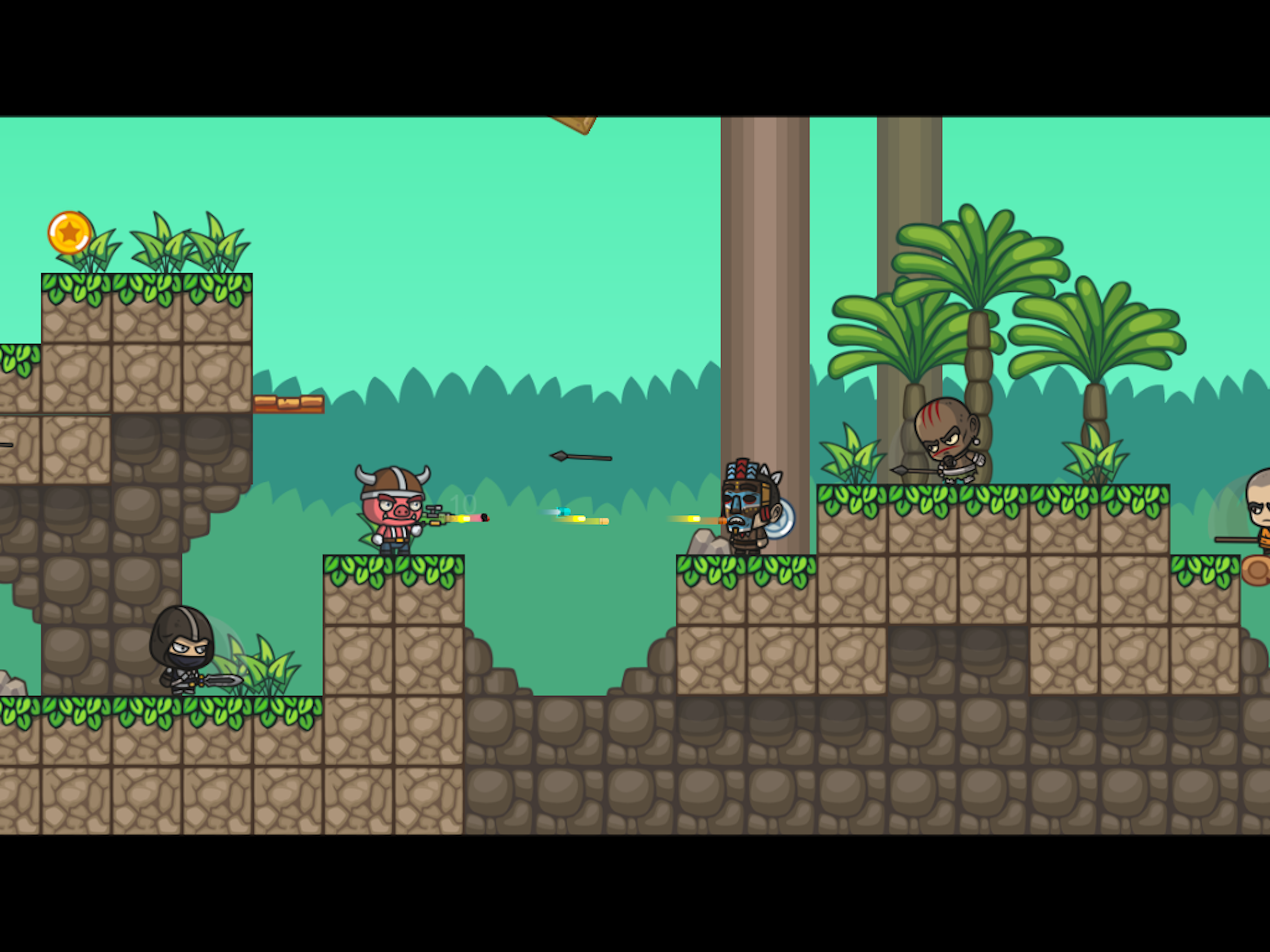Animal Force: Jump N' Gun Game