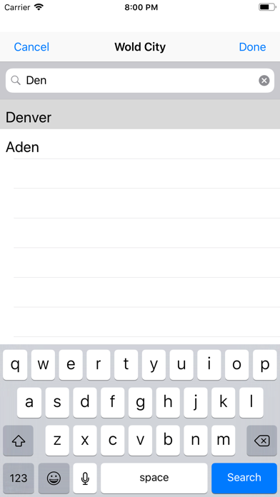 App screenshot