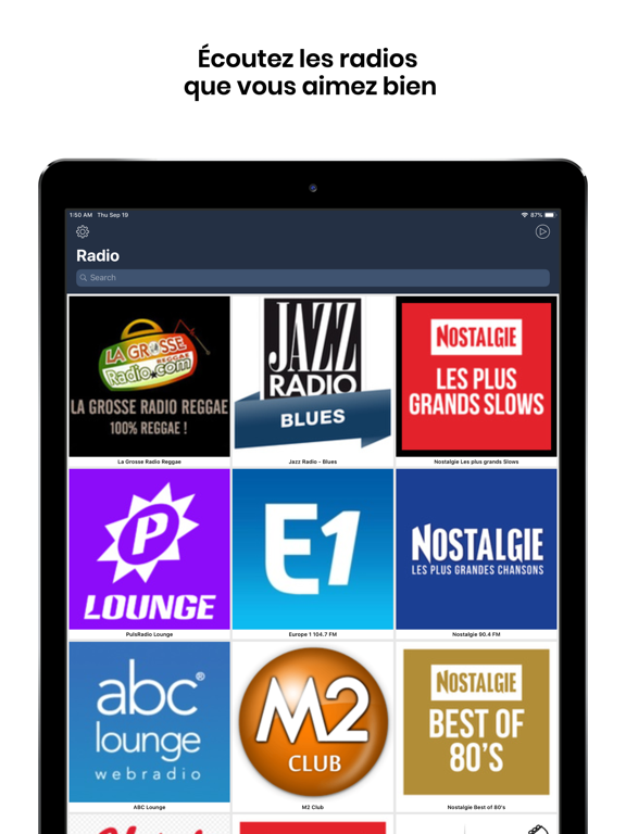 Screenshot #4 pour Radio et Musique en Direct FM