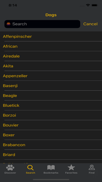 App screenshot