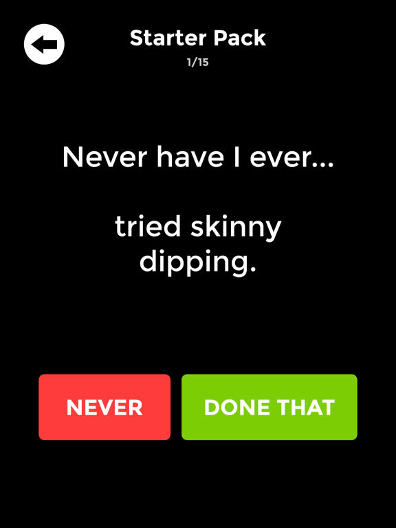 Never Have I Ever: Dirty Party