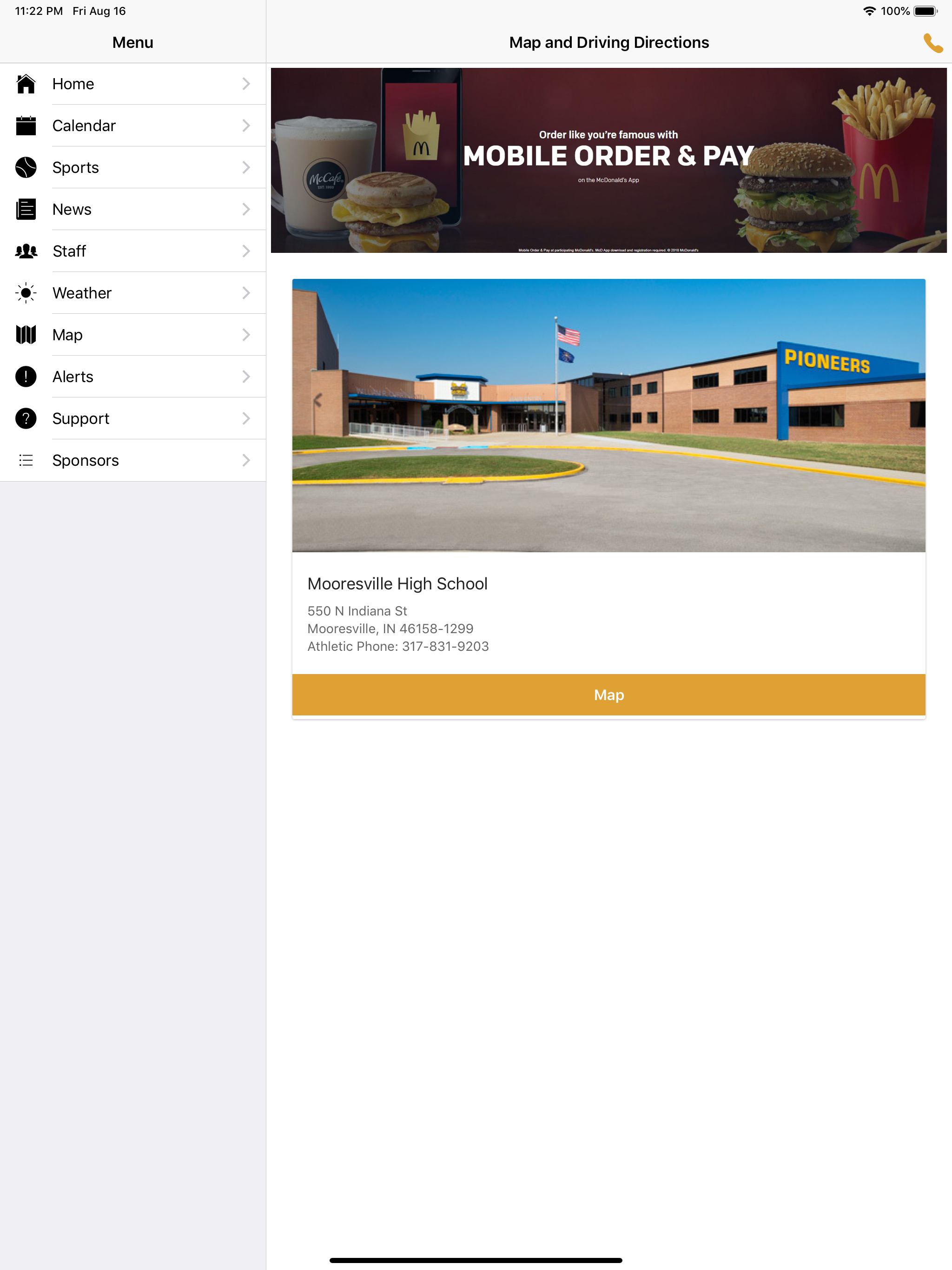 Mooresville Athletics Indiana screenshot 16