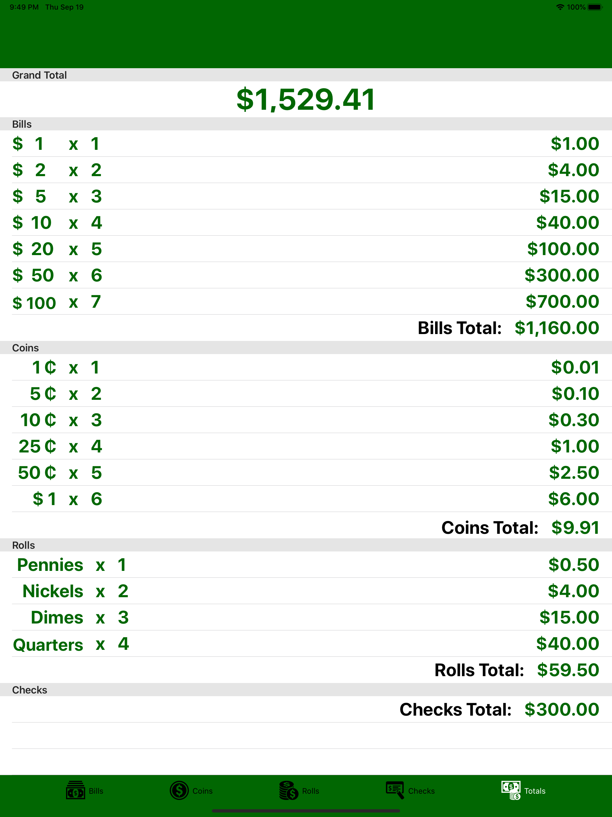Cashculator - Cash Counter screenshot 11