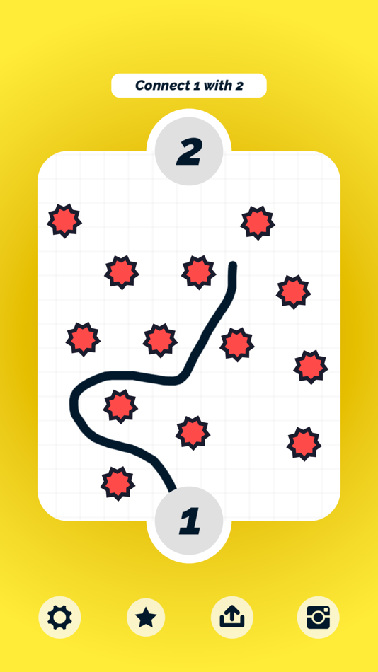 #1. Line Bomb Puzzle IQ (iOS) 由: Jan Brelje