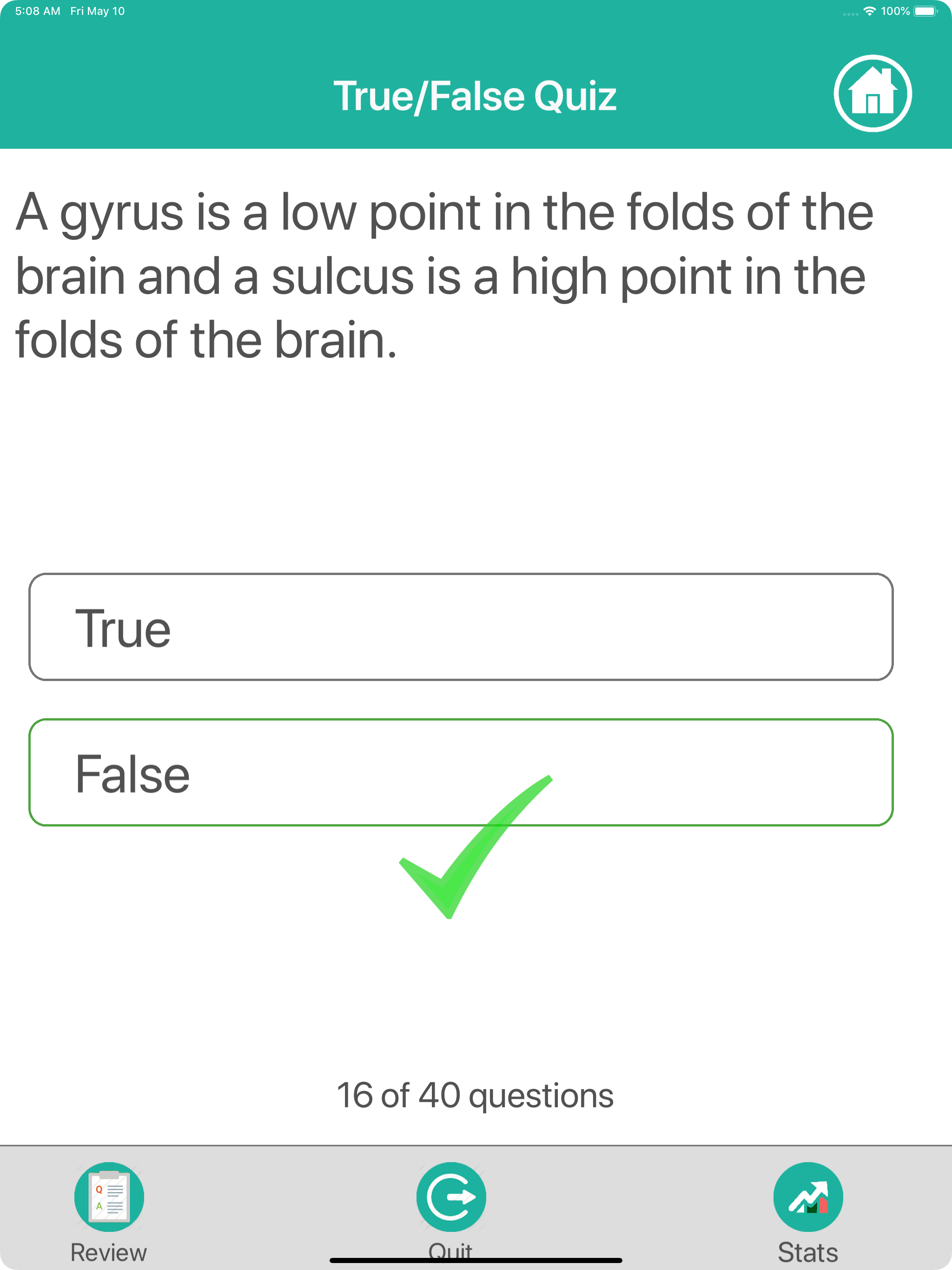 Learn Brain Anatomy screenshot 12