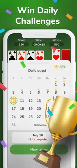 Game screenshot Solitaire - Classic Card 2024 apk