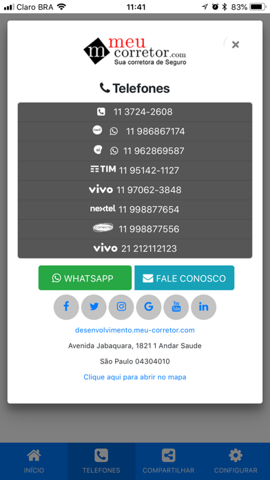 AppCor screenshot