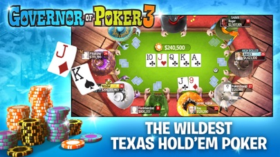 Governor of Poker 3-Multiplayer best live Texas holdem, free blackjack, 21 Tournament and casino Screenshot 2